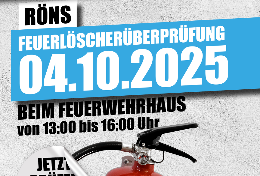 Feuerlöscherüberprüfung OF Röns Feuerlöscherüberprüfung OF Röns