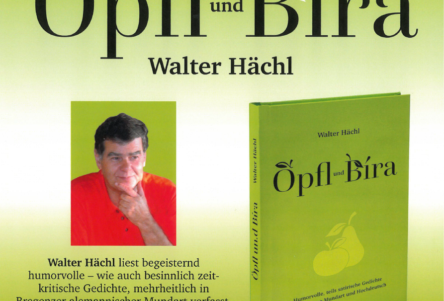 Walter HÃ¤chl liest aus Ãpfl und Bira