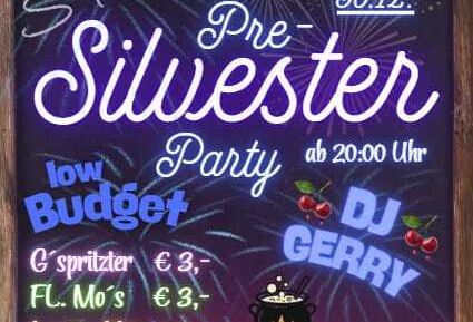 Pre Silvester Party