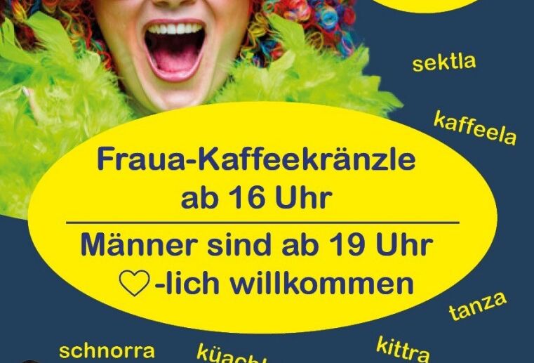 Fraua-Kaffeekränzle Einladung Fraua-Kaffeekränzle Einladung