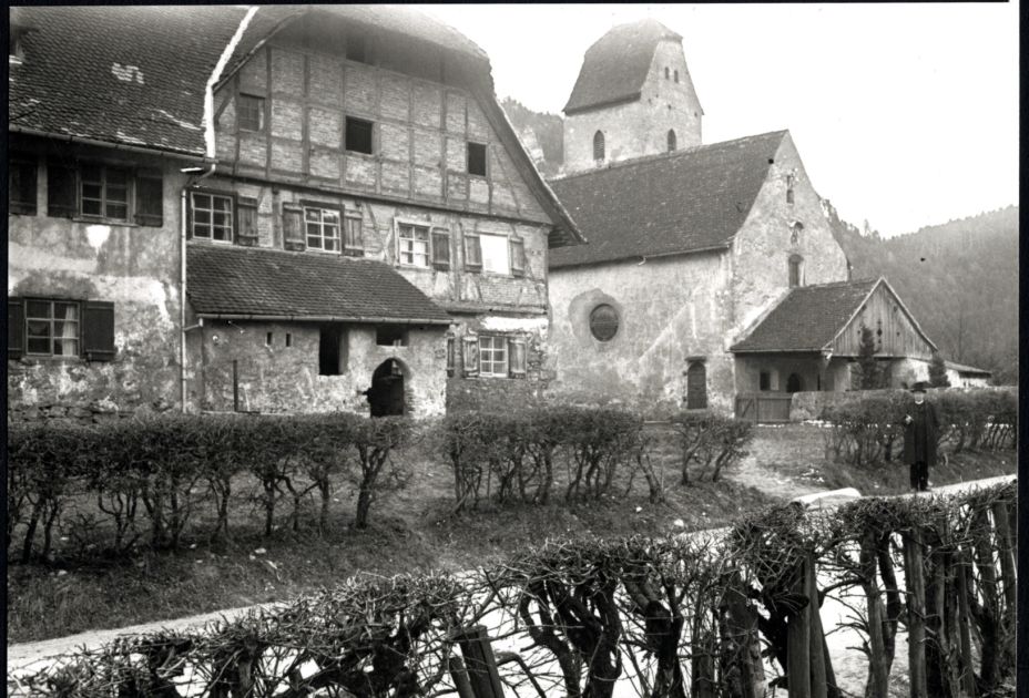 2026_Reticus_Reich und Arm_018 Seite 135-1 Levis ReichsstraÃe Siechenhaus mit St. Magdalena (R51-Feldkirch-Siechenhaus-AbzugvGI-StAD-GR) (002).jpg