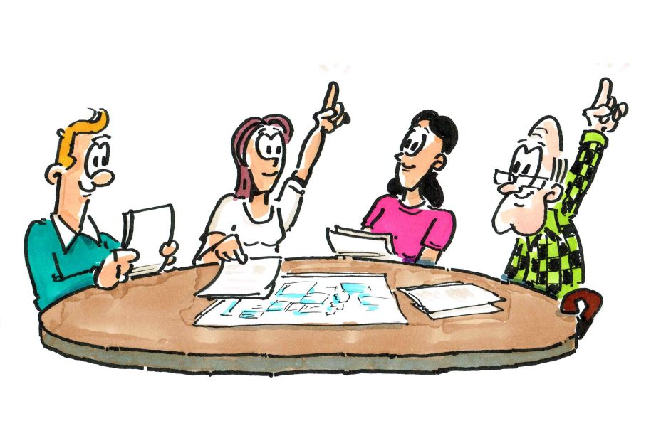 Sujet gemeinsam entscheiden Neue Nachbarschaft