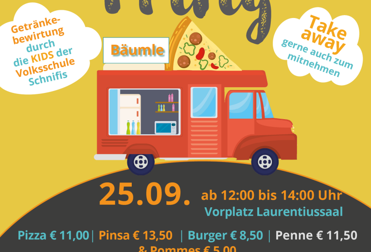 Ein Plakat eines Food Trucks