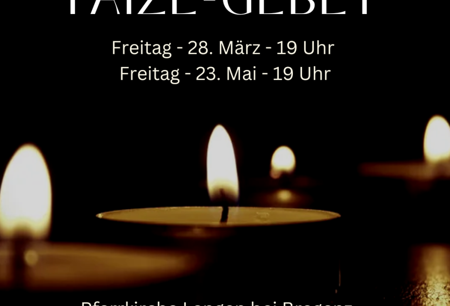 Taizé Gebet Taizé Gebet