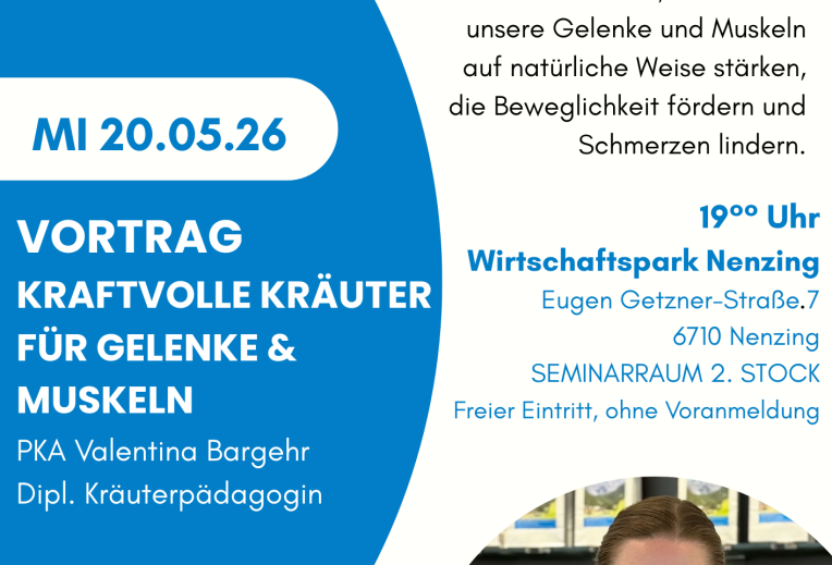 Ein Poster mit einer lÃ¤chelnden Person