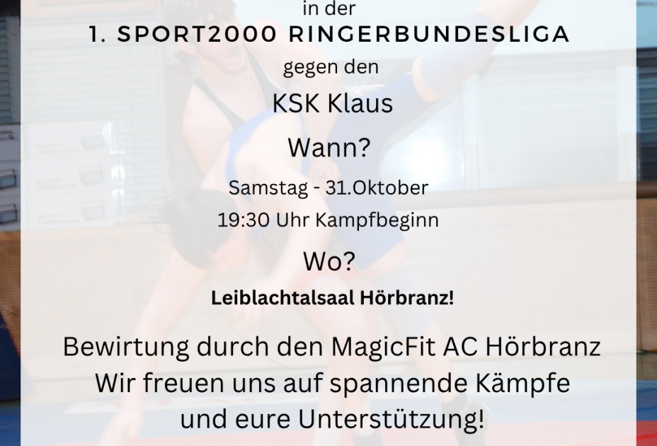 Bundesligaheimkampf in HÃ¶rbranz