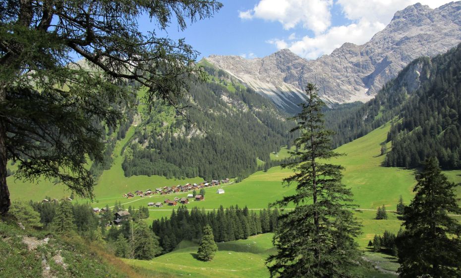 Erich Zucalli Die letzten Höhenmeter bringen uns dem "Himmel" immer näher.