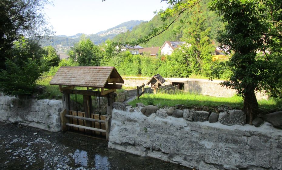 Es ist eine Freude, dass sich Menschen fÃ¼r diese historische Triftanlage engagieren und sie der Nachwelt erhalten.