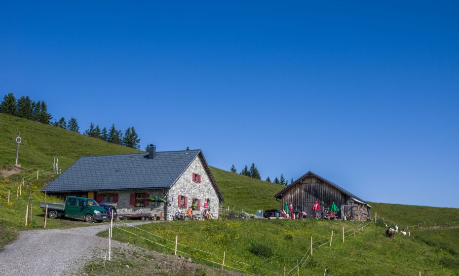 Helmut Düringer Blick auf die Kugelalpe