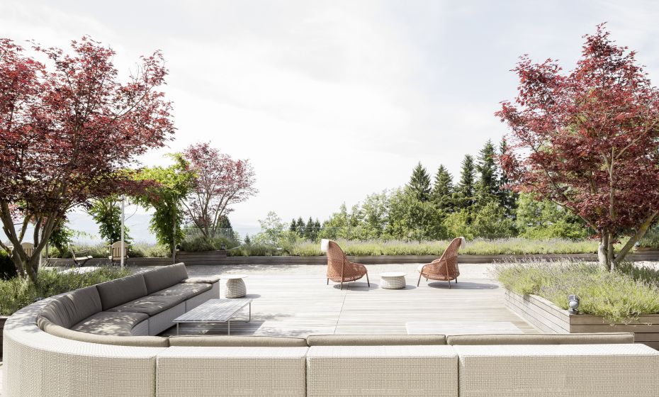 Hotel Rickatschwende Dornbirn-Terrasse