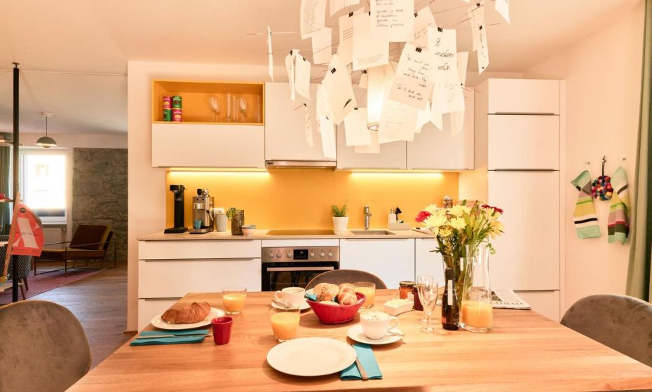 Rotes Haus Bregenz Pop-Up Wohnung