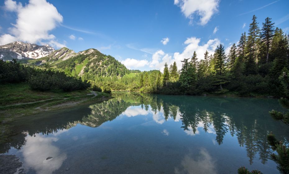 Hirschsee oberhalb vom Nenzinger Himmel Hirschsee oberhalb vom Nenzinger Himmel