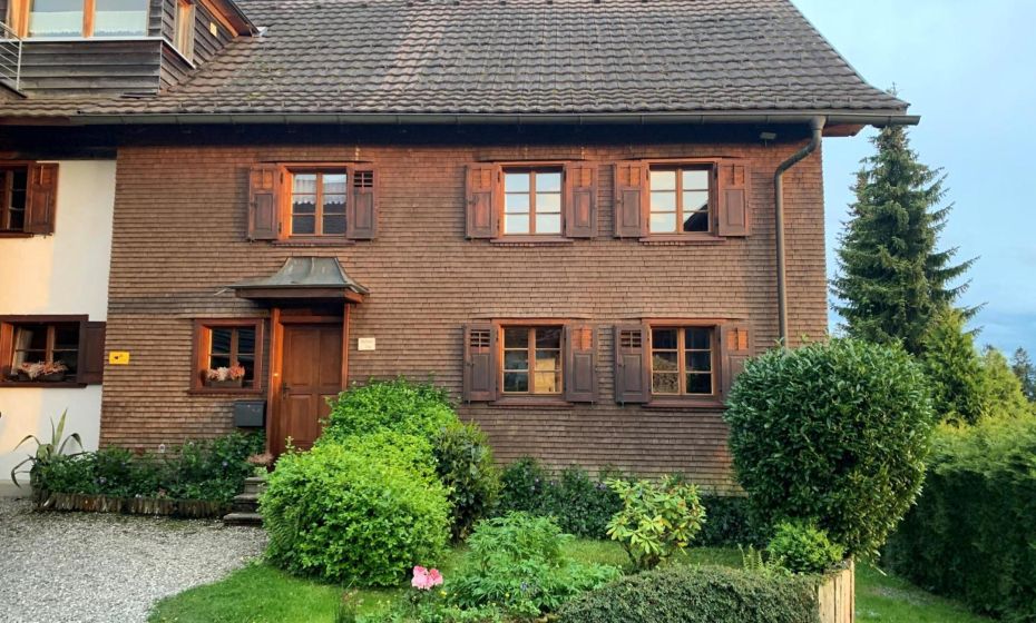 Bauernhaus am PfÃ¤nderhang mit Seeblick