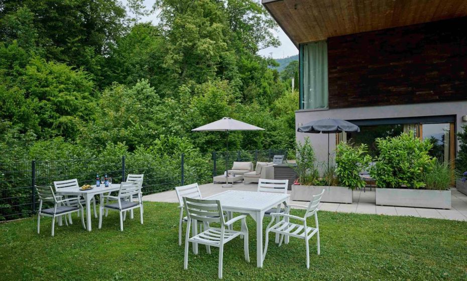 Design Apartment mit Panoramafenster & Naturblick - KLIMATISIERT