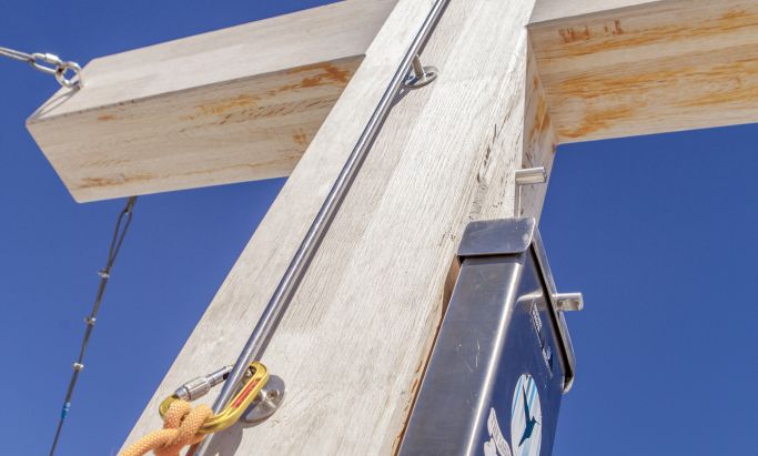 Stefan Kothner Gipfelkreuz des Piz Buins