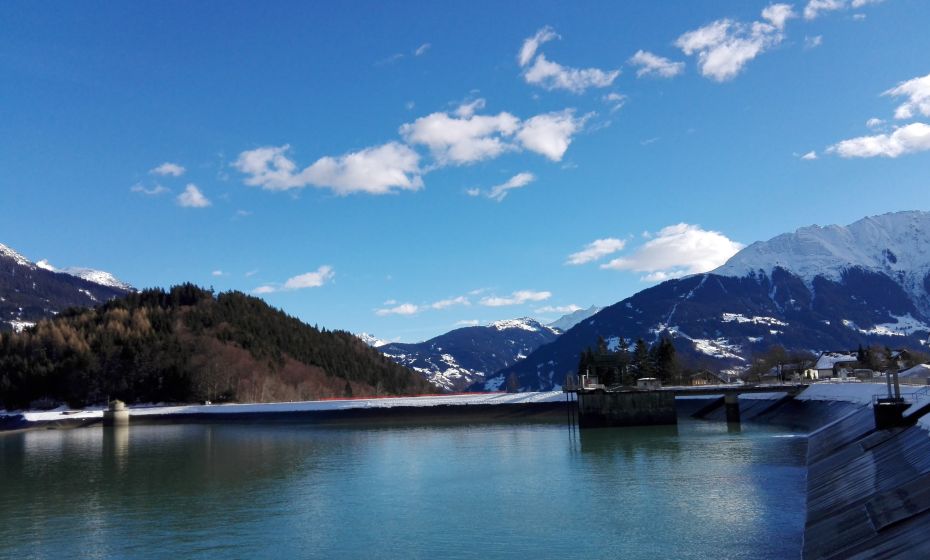 Staubecken Latschau Staubecken Latschau