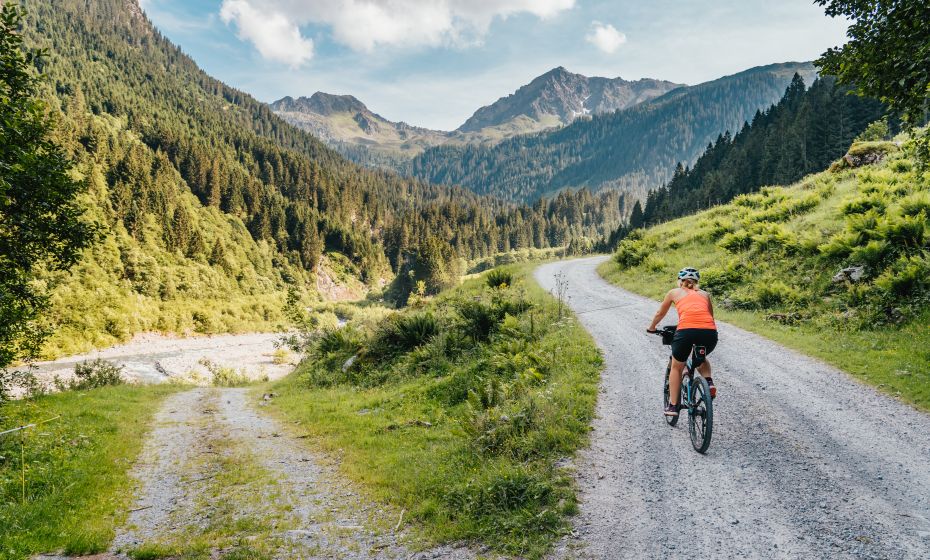 Bike Richtung Langsee