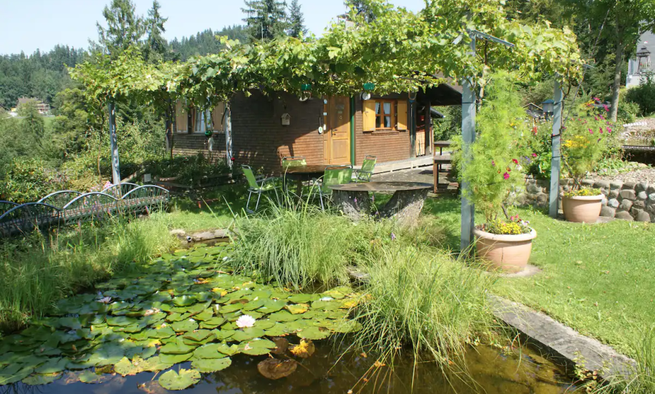 Ferienhaus Dampfbahn Bildstein, AuÃenansicht Ferienhaus Dampfbahn Bildstein, AuÃenansicht