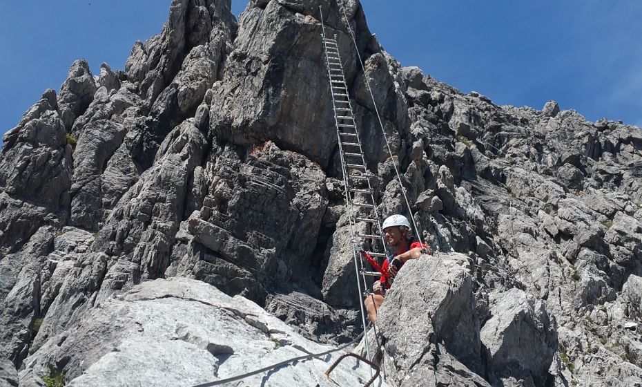 Kurz vor der Seilbrücke Kurz vor der Seilbrücke
