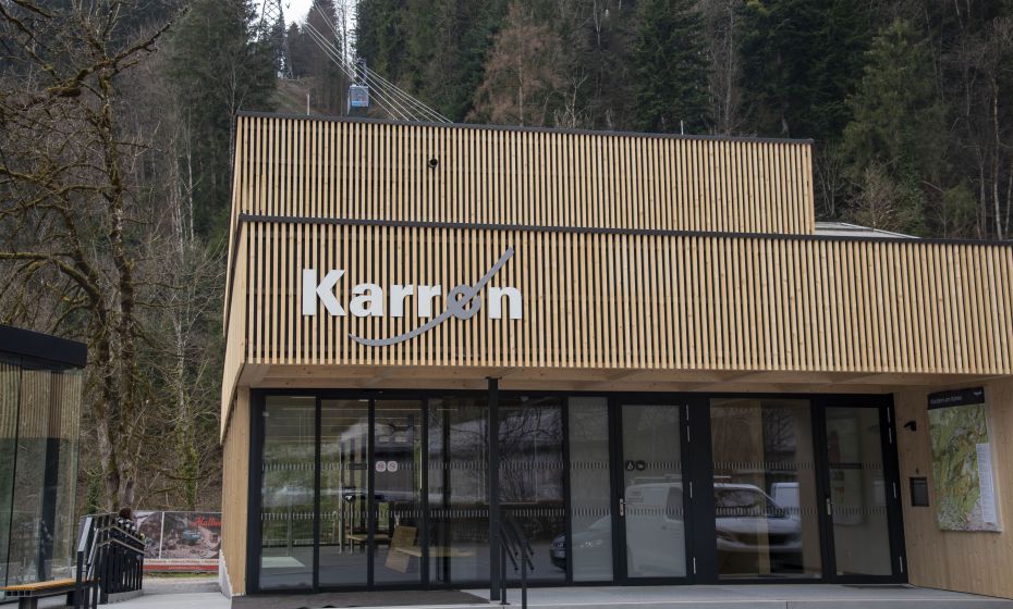 Karrenseilbahn Talstation