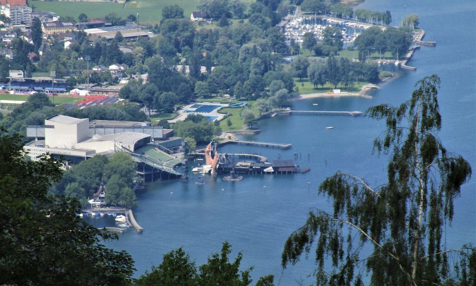 Die Seebühne der Bregenzer Festspiele Die Seebühne der Bregenzer Festspiele