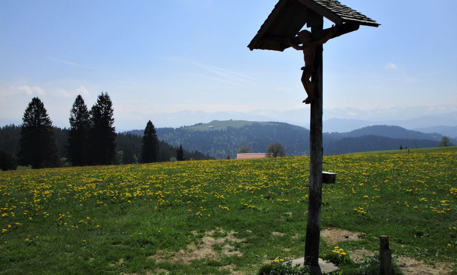 Erich Zucalli - www.guideservice.at Blick vom Gipfel 2 (Hochberg) zum Gipfel 3 (Hirschberg)