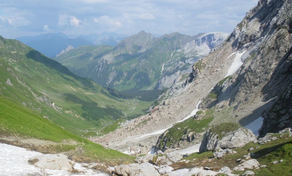 Ãfapass Blickrichtung LIndauer Hütte Ãfapass Blickrichtung LIndauer Hütte