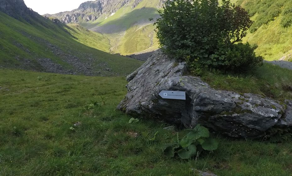 Markierung zum Einstieg Markierung zum Einstieg