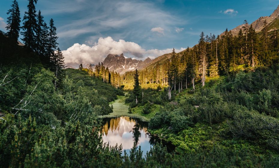 Schwarzsee im Silbertal