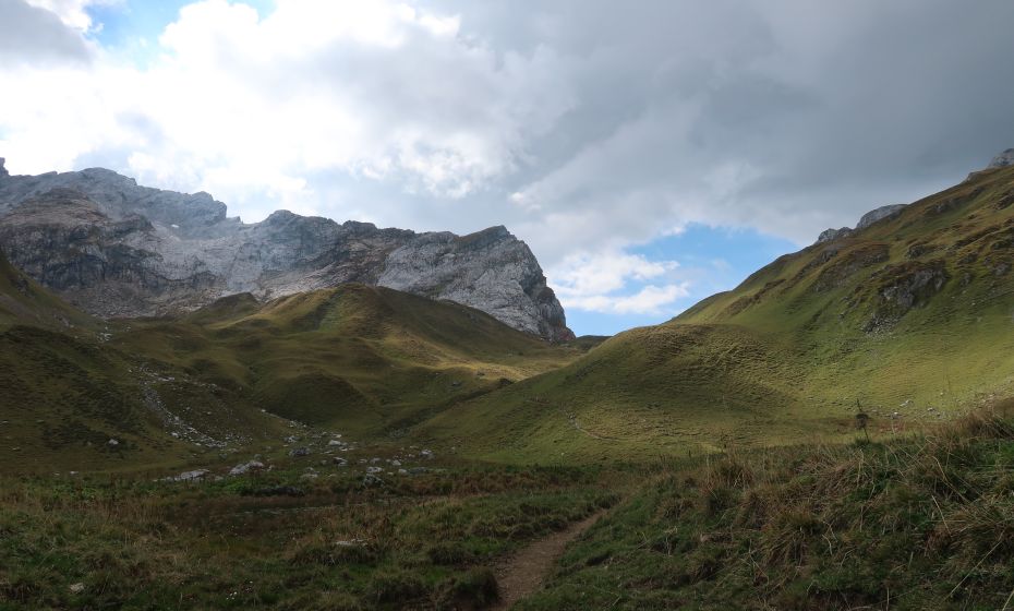 Der erste Blick auf das Schweizer Tor Der erste Blick auf das Schweizer Tor
