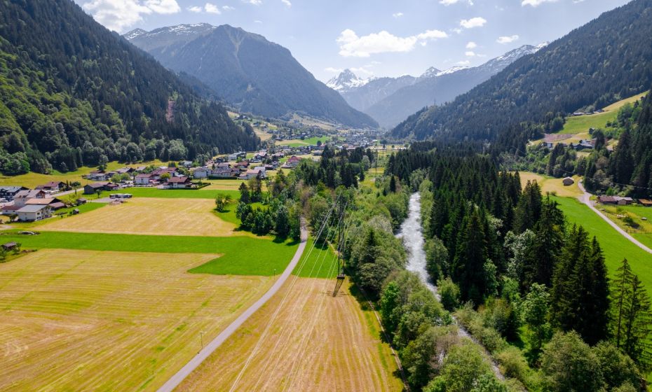 Talweg von St. Gallenkirch nach Partenen Talweg von St. Gallenkirch nach Partenen