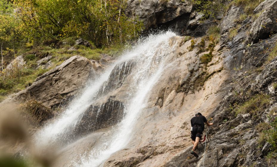 Klettersteig Wasserfall St. Anton im Montafon