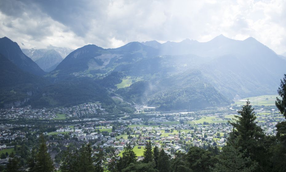 Blick auf Walgau Blick auf Walgau