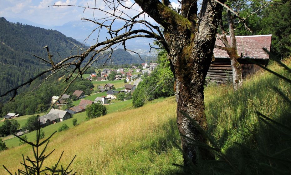 Die Laternser Kirche ist das Ende dieser angenehmen, kurzen Tour.