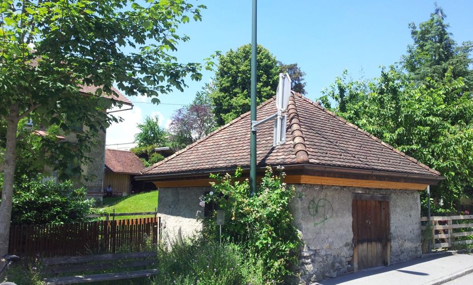 Erich Zucalli - www.guideservice.at das alte Waschhaus am Mühlbach zeigt eine weitere Nutzung des Wassers