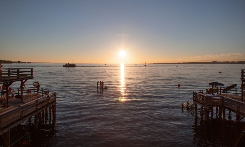 Milli Bregenz Sonnenuntergang