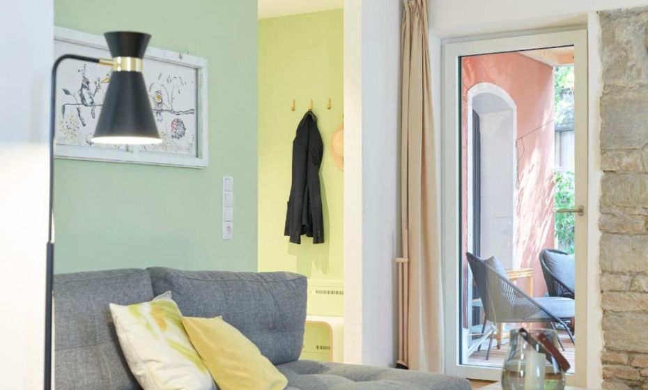 Rotes Haus Bregenz Garten Wohnung