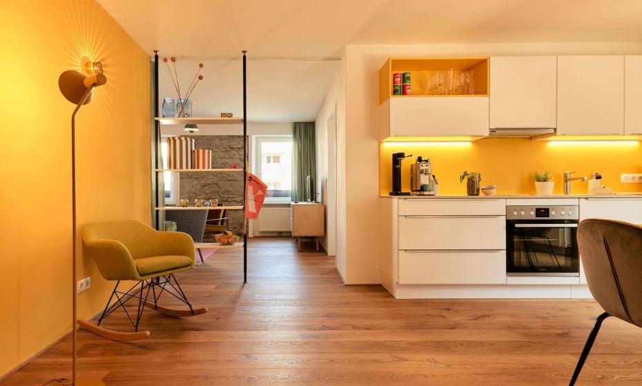 Rotes Haus Bregenz Pop-Up Wohnung