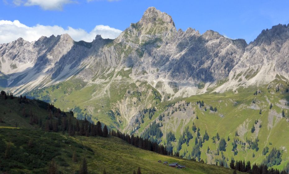 Blick vom AuÃergolm zur Zimba Blick vom AuÃergolm zur Zimba