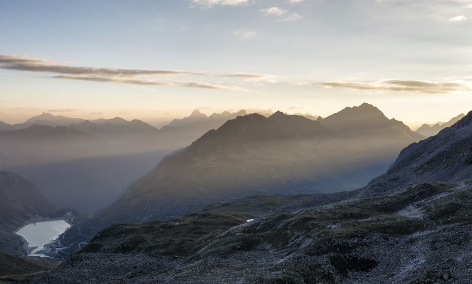 Morgenstimmung bei der Saarbrücker Hütte Morgenstimmung bei der Saarbrücker Hütte