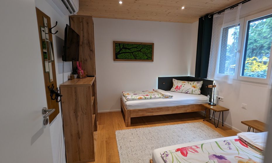 Ferienhaus Haus im Garten in Feldkirch-Einzelschlafzimmer