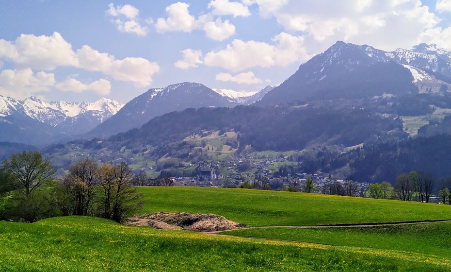 Molke Weg von Göfis