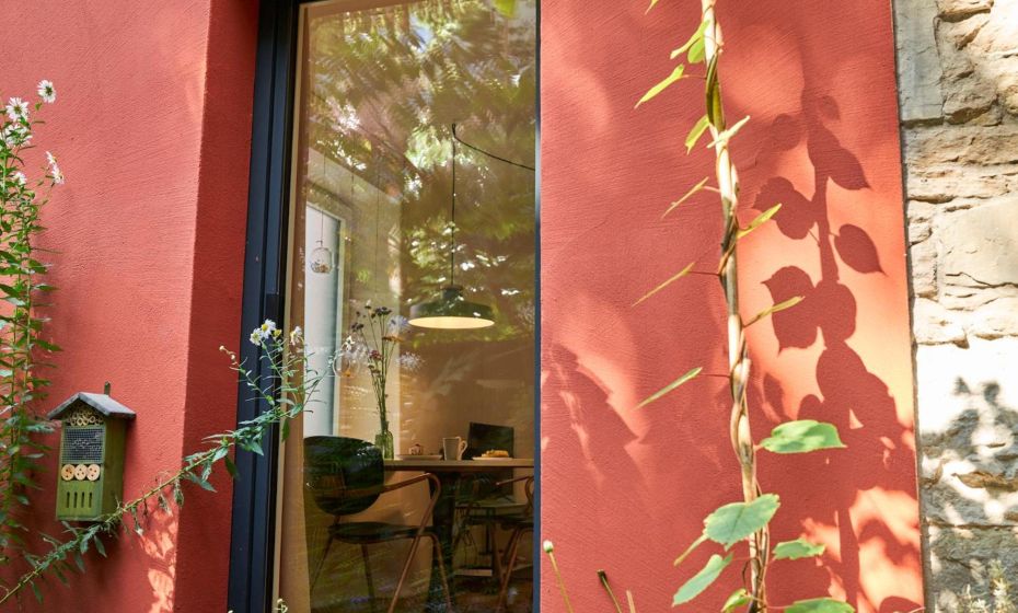 Rotes Haus Bregenz Garten Wohnung