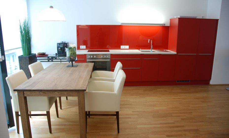 Ferienwohnung Huber, Bregenz, WohnkÃ¼che