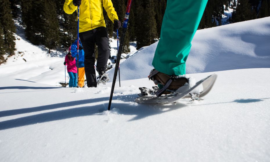 Schneeschuhwandern im Montafon Schneeschuhwandern im Montafon