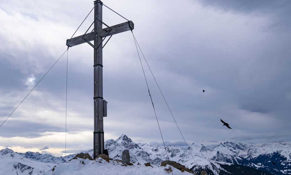 Gipfelkreuz MuttjÃ¶chle