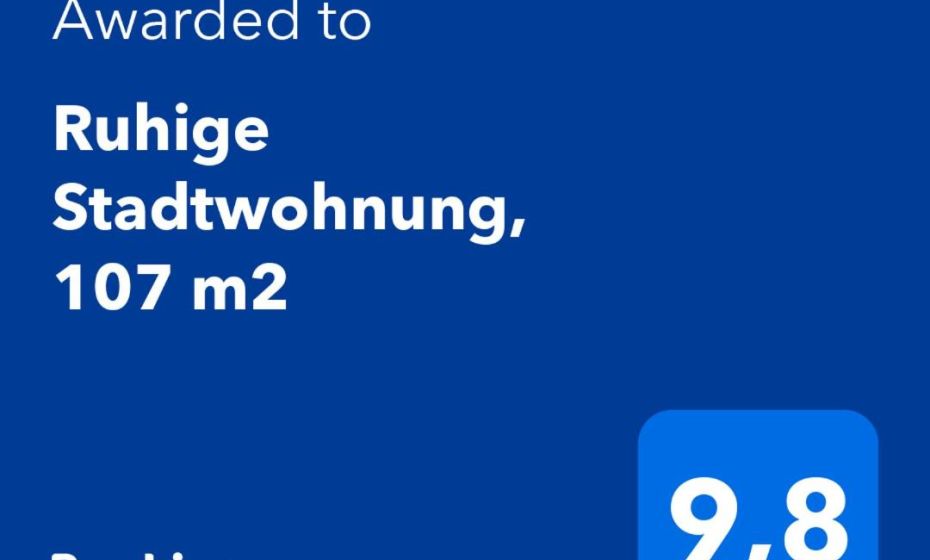 Ruhige Stadtwohnung, 107 m2 Ruhige Stadtwohnung, 107 m2