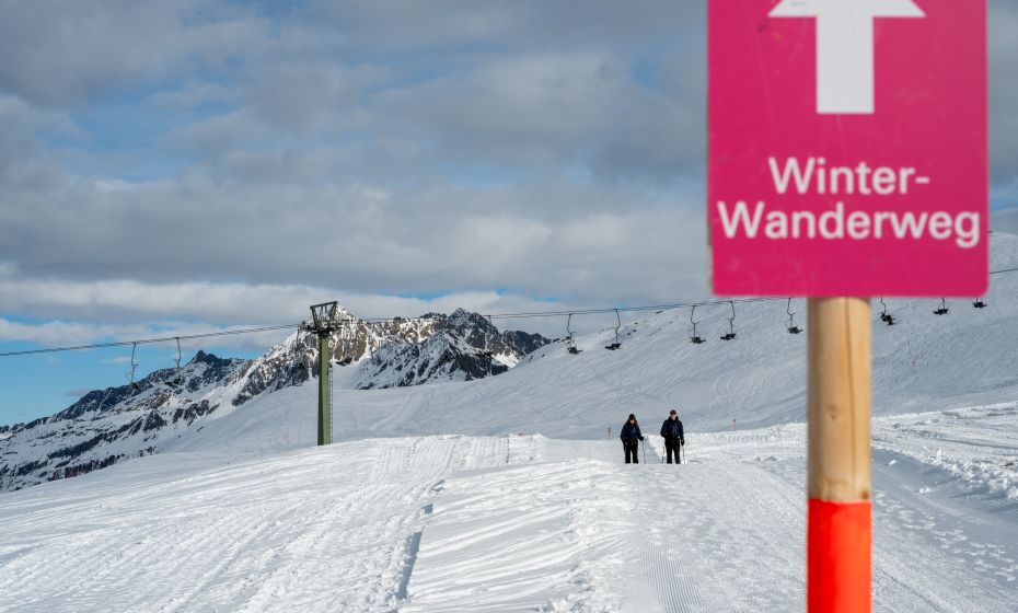 Winterwandern Grasjoch