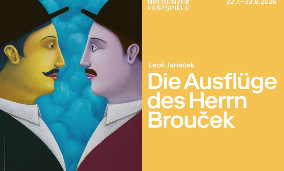 Bregenzer Festspiele, Die Ausflüge des Herrn BrouÄek, Nicolas Party, Face to Face, 2018; Foto: Isabelle Arthuis; Courtesy the artist and Hauser & Wirth, New York Bregenzer Festspiele, Die Ausflüge des Herrn BrouÄek, Nicolas Party, Face to Face, 2018; Foto: Isabelle Arthuis; Courtesy the artist and Hauser & Wirth, New York