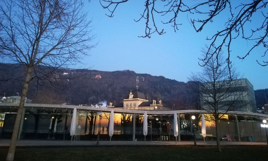 Hafen Bregenz Die Welle und Kunsthaus